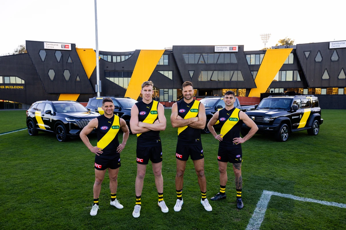 GWM enters Co-Major AFL Partnership with Richmond FC