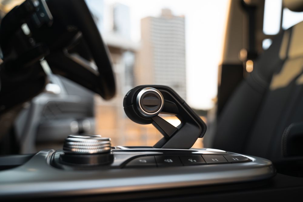 The gear lever in the GWM Tank 300